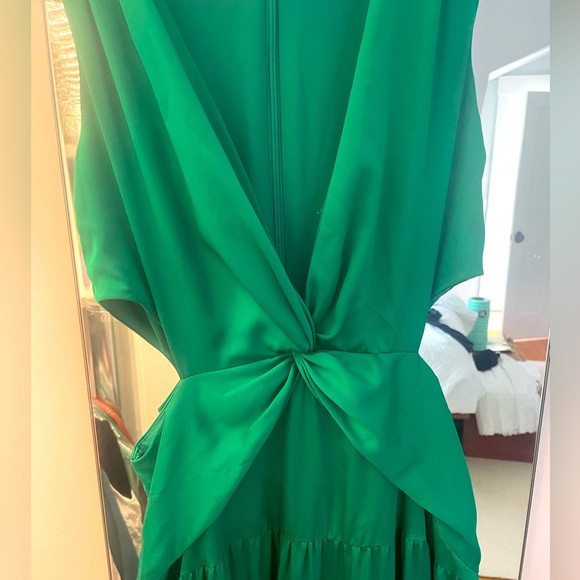 Lauren Ralph Lauren - Satin Cutout Gown - Picture 3 of 4